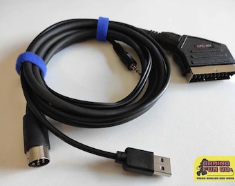 Amstrad CPC 464 and 6128 - RGB Scart Cable