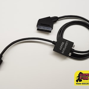 ソニー プレイステーション2 - ガンコン Csync RGB SCARTケーブル