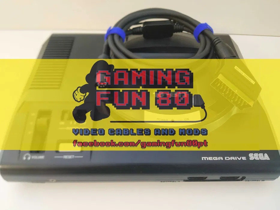 Sega Mega Drive 1 - Scart Cable RGB Csync Stereo - Etsy