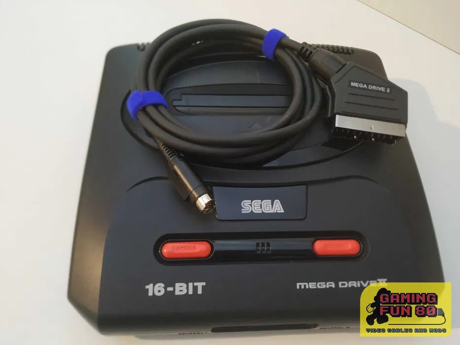 Sega Mega Drive 2 - RGB Csync Scart Cable - Etsy