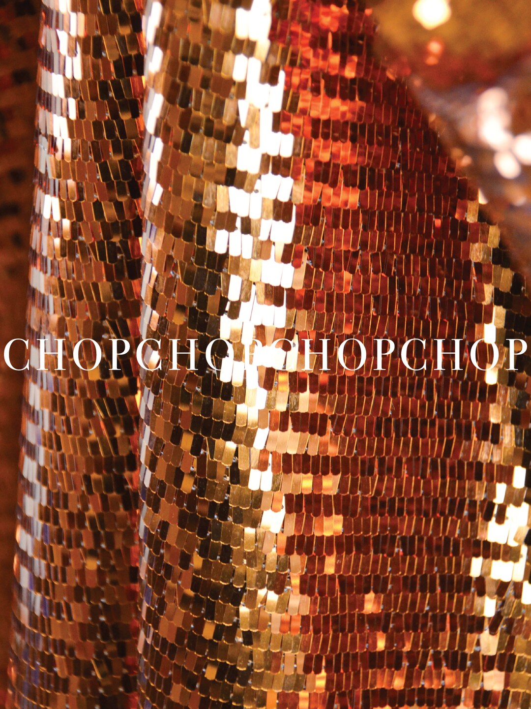 Ginger Color Sequin Fabric. Price by 2.40 Meters Etsy