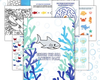 Under the Sea Shark Week Activity Packet