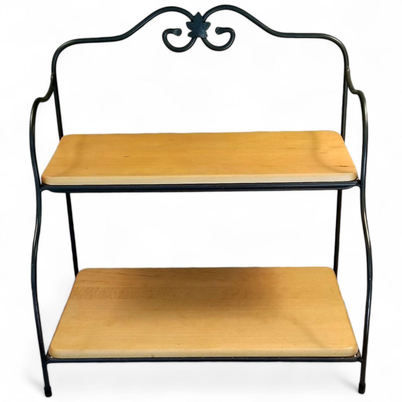 Longaberger wrought iron bakers rack deals
