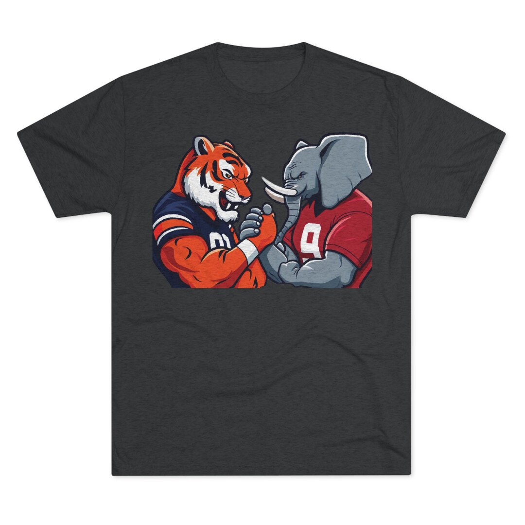 Iron Bowl Shirt Auburn Shirt Alabama Shirt Football Shirt Etsy
