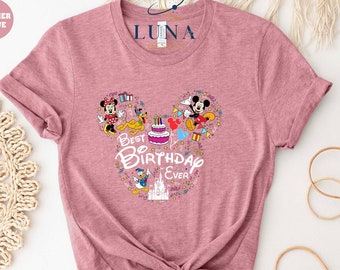 Disney Best Birthday Ever Shirt, Disney Birthday Shirt, Mickey Minnie Birthday, Disney Birthday Party Shirt, Disney Birthday Shirts