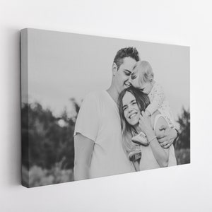 Custom Photo to Canvas, Canvas Print, Your Picture to Canvas, Personalized Family Picture