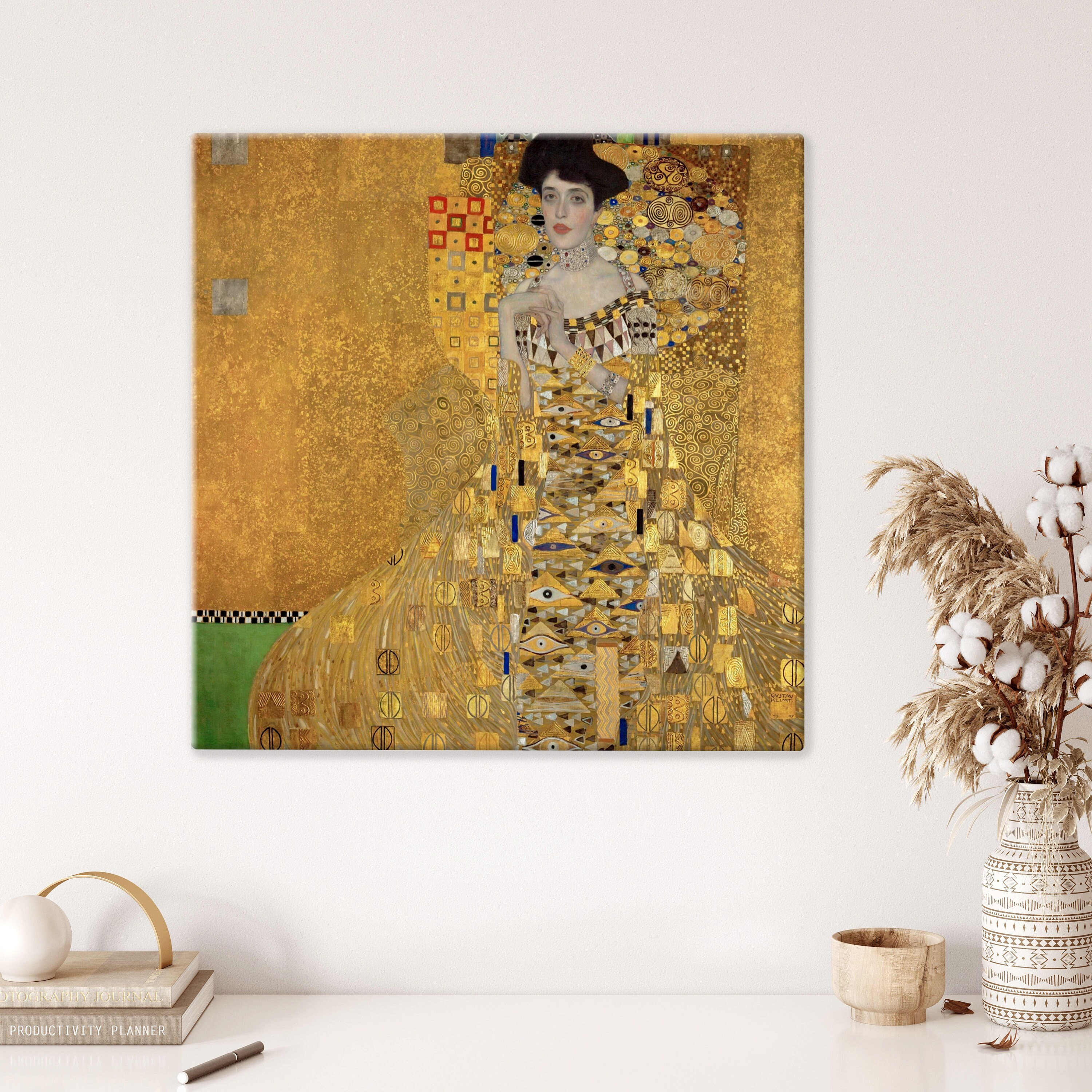 Gustav Klimt's Portrait of Adele Bloch-bauer I (1907) Famous