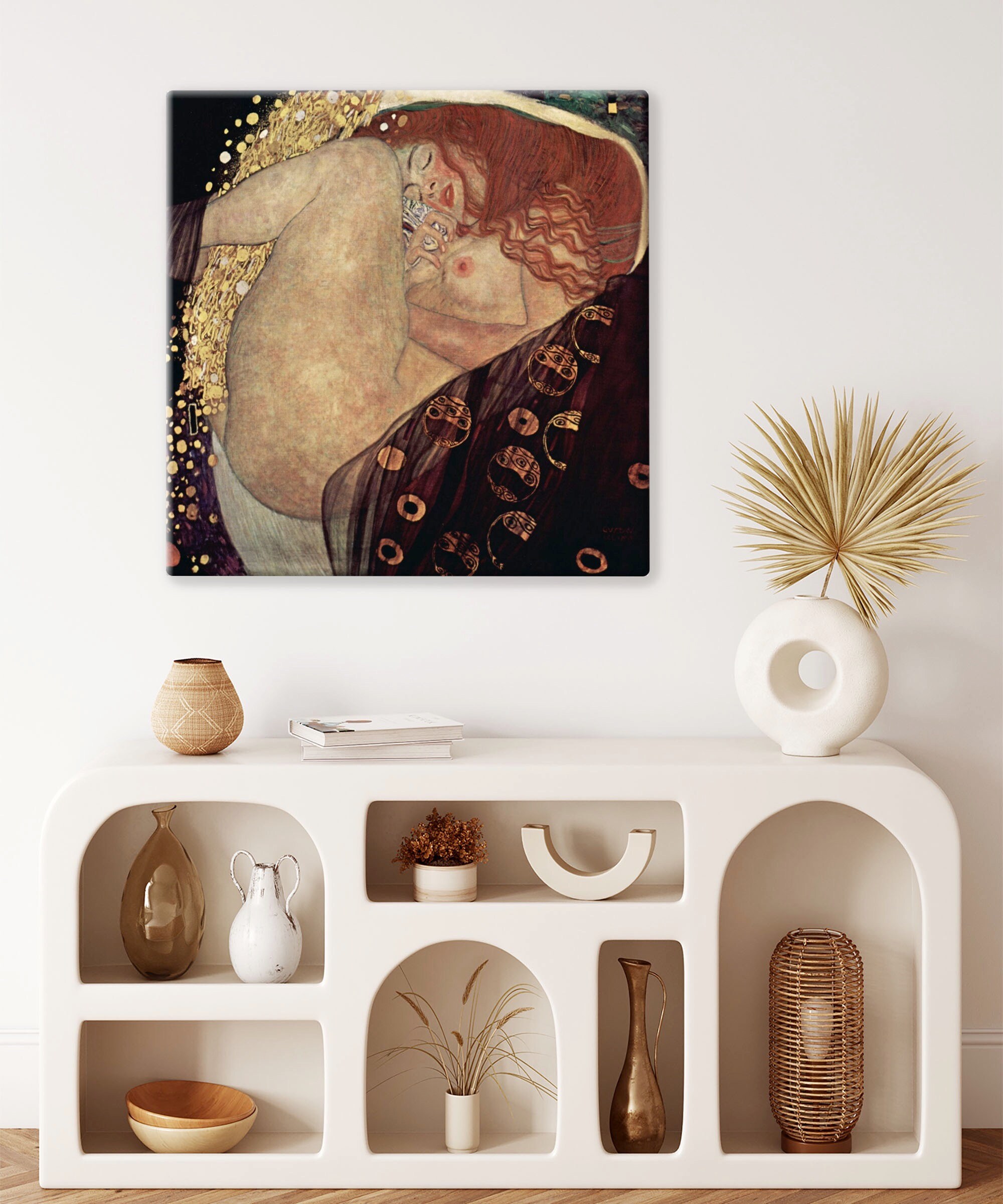 Gustav Klimt's Danae (1907-1908) Famous Painting, Canvas or