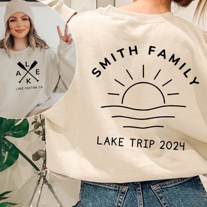Camping Lake Trip Shirts, Custom Family Vacation T-shirts, Tshirt, Matching Vacay Road, Camping Trip Shirt, Custom Lake T-Shirt,
