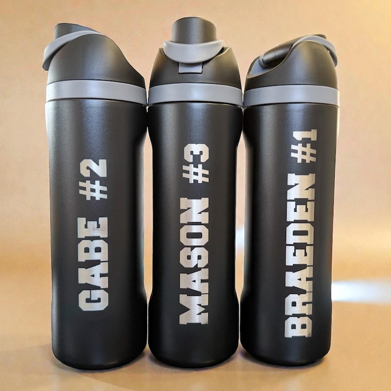 Premium Sports Bottle Personalized Design Options Stainless Steel Construction Custom Surface Treatment 24 oz Capacity 30 oz Capacity Flip Top Lid Black White Color Choice Tumbler Style Fitness Companion Travel Ready Mothers Day Gift Workout Ready Water Bottle Personalized Design Surface Premium Stainless Steel Construction 24 oz Capacity 30 oz Size Custom Team Option Black White Colors Available Sports Tumbler Travel Essential Quality Metal Build Teacher Appreciation Gift
