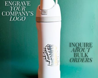 Custom Owala 24 oz 32 Laser Engraved Stainless Steel 40oz Waterbottle Name Personalize Your Own Logo Design For Leakproof Travel Tumbler