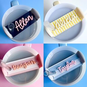 Tumbler Tags Acrylic Tumbler Tags Personalized Tumbler Tag Custom Stanley Cup Name Tag Stanley Cup Tag Teacher Gift Bridesmaid Gift Cheerleader Gift Christmas Gift Graduation Gift Name Plate