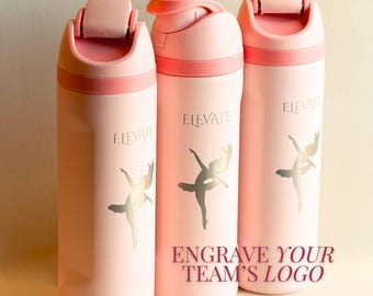 Personalized Engraved Tumbler: 24 oz 30 Stainless Steel Water Bottle Sip Style