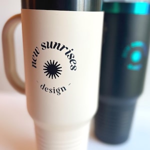 Tumblers for Business Logo Design Custom Logo for Tumbler with Handle Insulated Cup for Small for Businesses Drink Holder Custom Logo Cup
