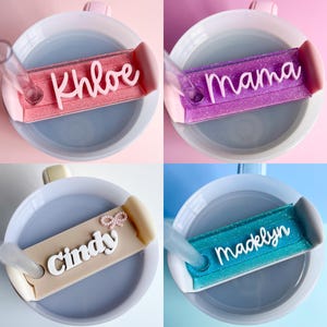 Stanley Cup Tag Teacher Gift Bridesmaid Gift Cheerleader Gift Christmas Gift Graduation Gift Name Plate 30 oz 40 oz Stocking Stuffer Tumbler Tags Acrylic Tumbler Tags Personalized Tumbler Tag Custom Stanley Cup Name Tag Stanley Cup Tag Teacher Gift Bridesmaid Gift Cheerleader Gift Christmas Gift Graduation Gift Name Plate