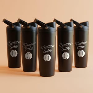 Soccer Dad Water Bottle Premium Stainless Steel Tumbler 24 oz 30 oz Custom Name Number Team Logo Sideline Hydration Bottle Sports Dad Gift Team Sports Water Bottle Custom Stainless Steel Tumbler 24 oz 30 oz Personalized Name Number Athlete Gear Soccer Cheer Squad Gift Travel Ready