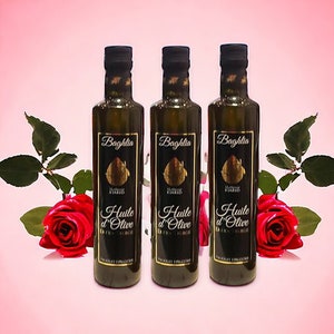 3 Bottles of Baghlia in Kabylia Algeria - Extra Virgin Olive Oil 2024 - 500ml X3 - First Cold Pressed