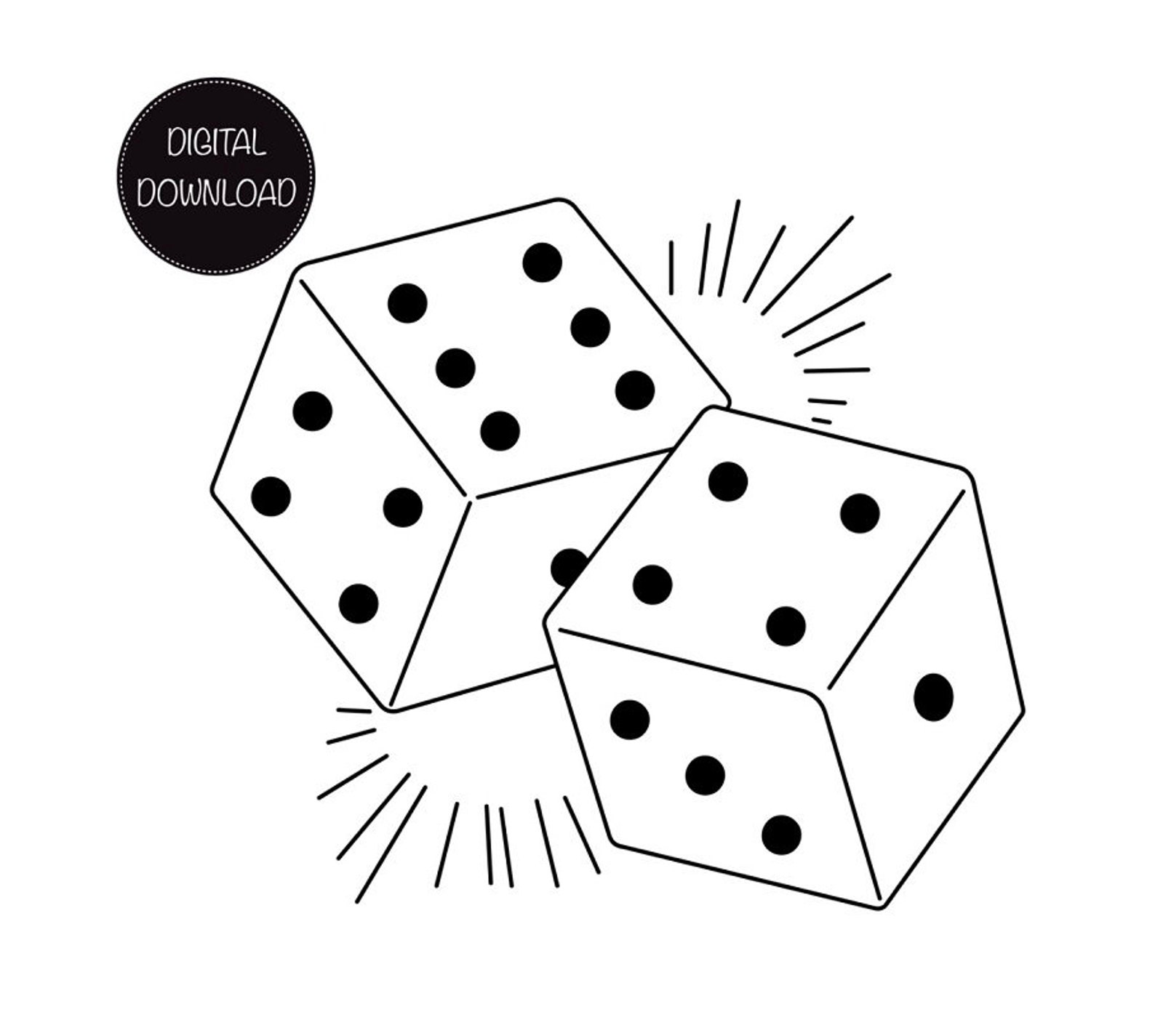 Dice Design, Dice Tattoo Png, Tattoo Stamp, Dice Art, Ludo Tattoo, Dice