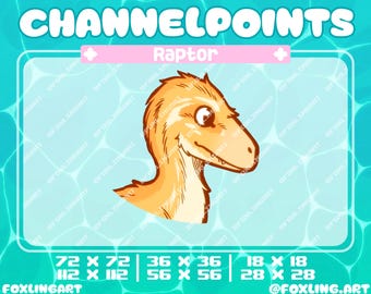 Puntos de canal de Raptor (recursos de transmisión) (Twitch, YouTube, KICK, Discord, TikTok)