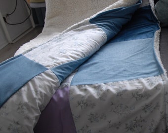 Gezellige patchwork deken