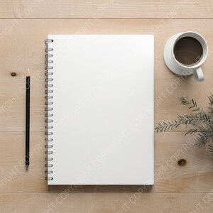 Spiral notebook mockup junk journal mockup spiral planner mockup spiral journal mockup notebook mockup photo album mockup PNG file download