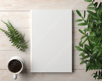 Notebook Mockup Journal Mockup Book Cover Mockup Notebook Mock-Up Hardcover Journal Mockup Digital Mockup 5x7 Notebook Minimalist Journal