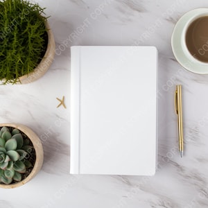 Hardbook Mockup Journal Mockup Notebook Mockup Simple Planner Cover Template Hardcover Diary Mockup Display Scrapbook Mock Instant Download