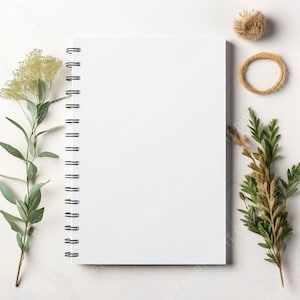 Spiral notebook mockup junk journal mockup spiral planner mockup spiral journal mockup notebook mockup photo album mockup PNG file download