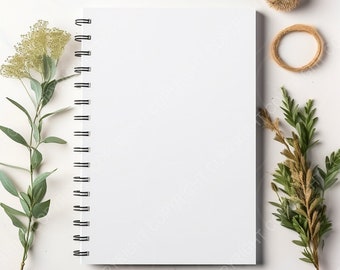 Spiral notebook mockup junk journal mockup spiral planner mockup spiral journal mockup notebook mockup photo album mockup PNG file download