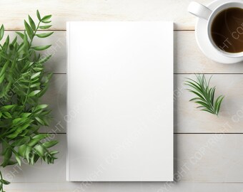 Hardcover Journal Mockup Notebook Mockup Journal Mockup Book Cover Mockup Notebook Mock-Up Digital Mockup Notebook Minimalist Journal PNG