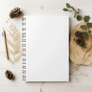Spiral Notebook Mockup Blank Spiral Notebook Mockup Planner Mockup Journal Mockup Bundle Boho Mockup Book Mock Ups Spiral Journal Mock ups
