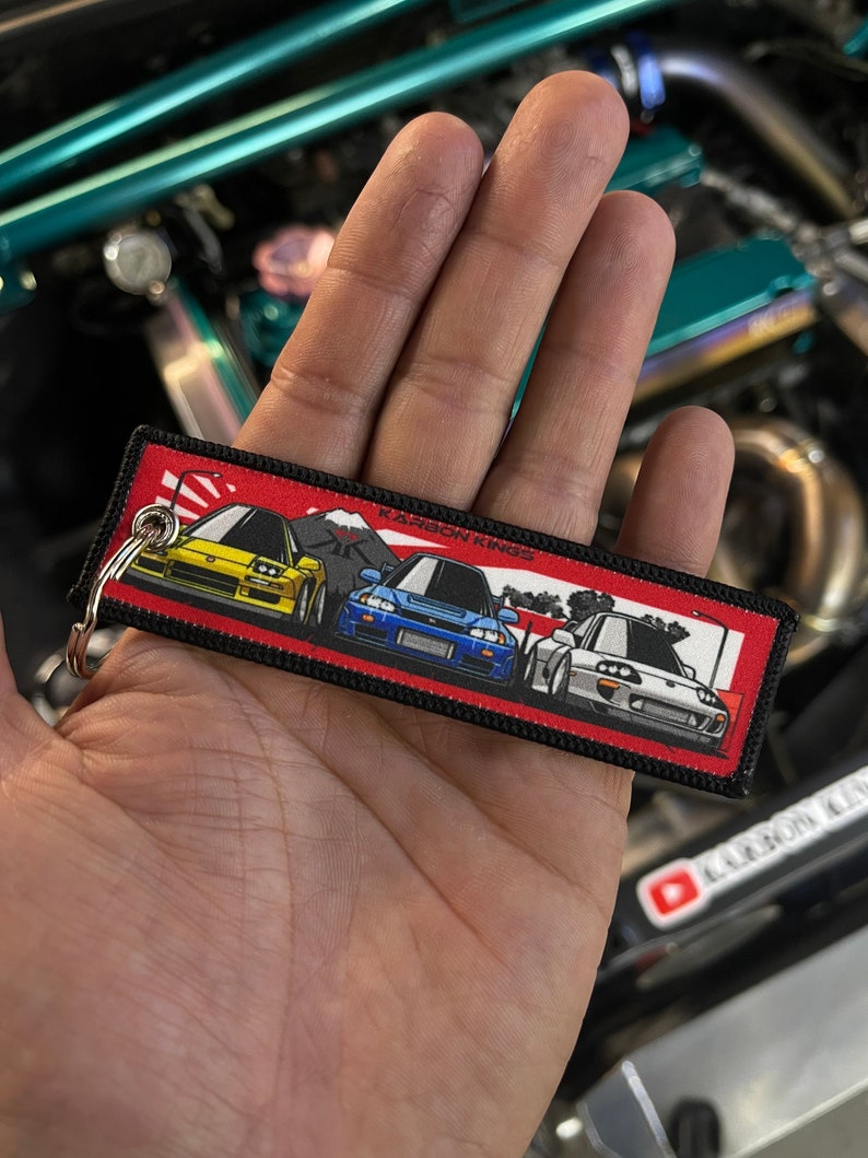 NSX GTR Supra Key Tag image 1