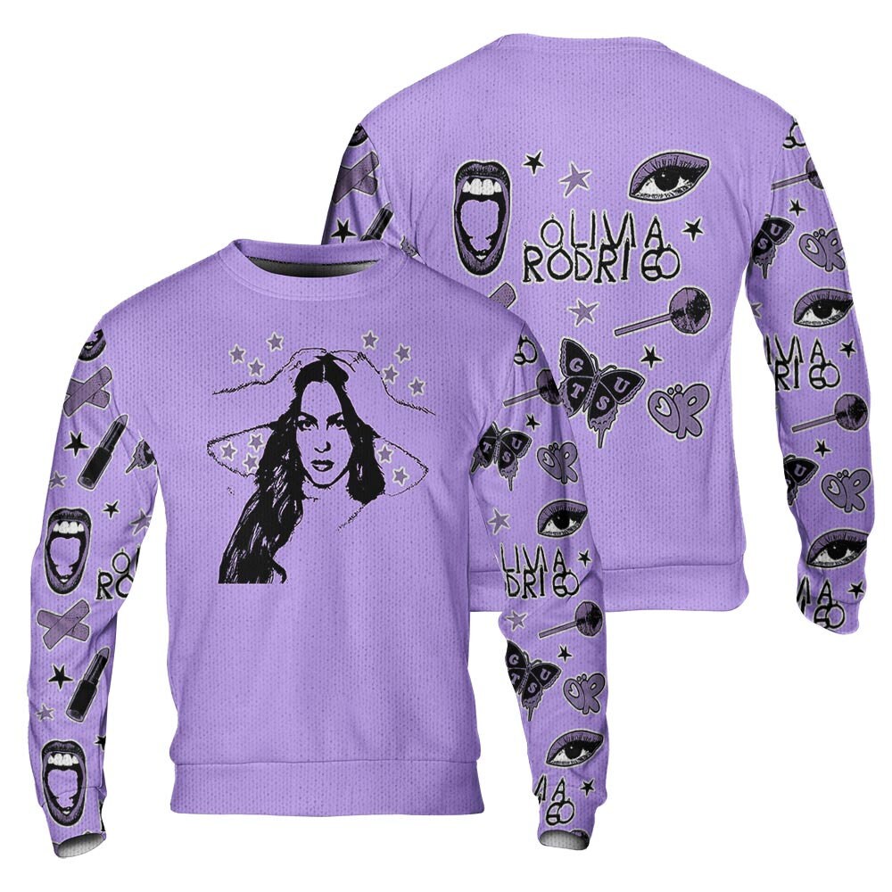 Discover Olivia Rodrigo GUTS Art Print Women Jumper 3D Hoodie