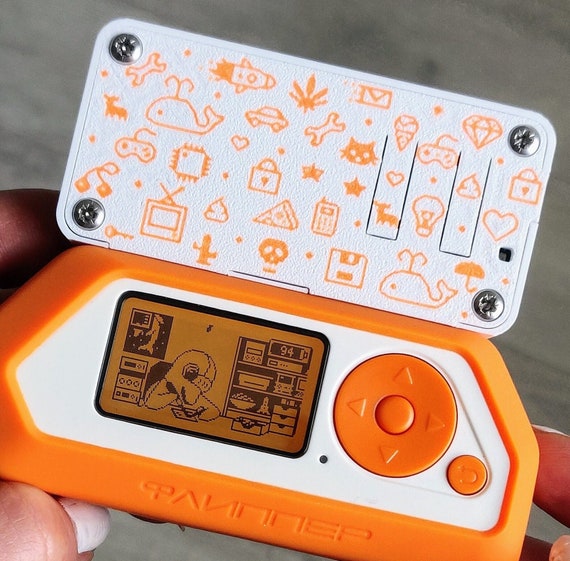 Flipper Zero Pixel Art Wifi Developer Board Case Plus Pin