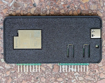 Flipper Zero WiFi Dev Board Case Minimalist No Screws Enclosure plus Pin Protector