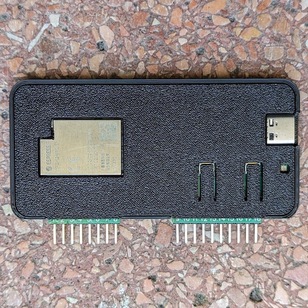 Flipper Zero Minimal TABS Wifi Developer Board Case Plus Pin Protector, NO SCREWS Case For WiFi Dev Board