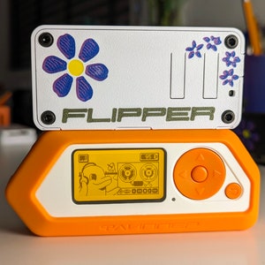 Premium Flipper Zero WiFi Devboard Case, Wild Flower Floral Design, Dev Board Case with Screws for Flipper WiFi Devboard, Tools Include