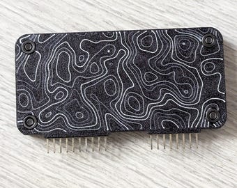 Topographic Flipper Zero WiFi Devboard Case with Pin Protector