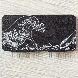 The Great Wave Custom Flipper Zero Wifi Devboard Case with Pin Protector, Premium Devboard Case