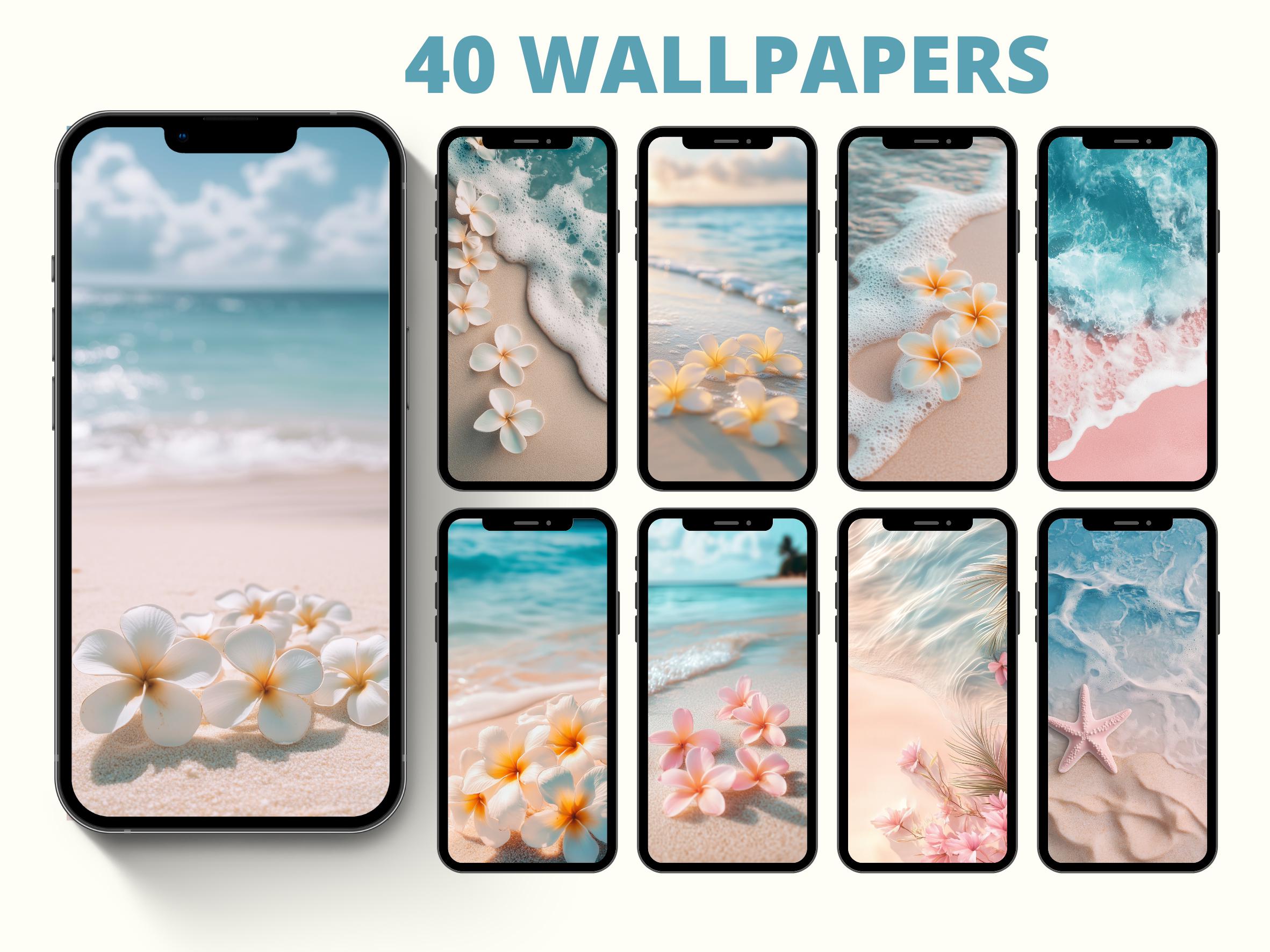 Sea Shell Widget SHELL APP ICONS - 200 Files (iphone Icons, App Covers, Highlight Icons ...