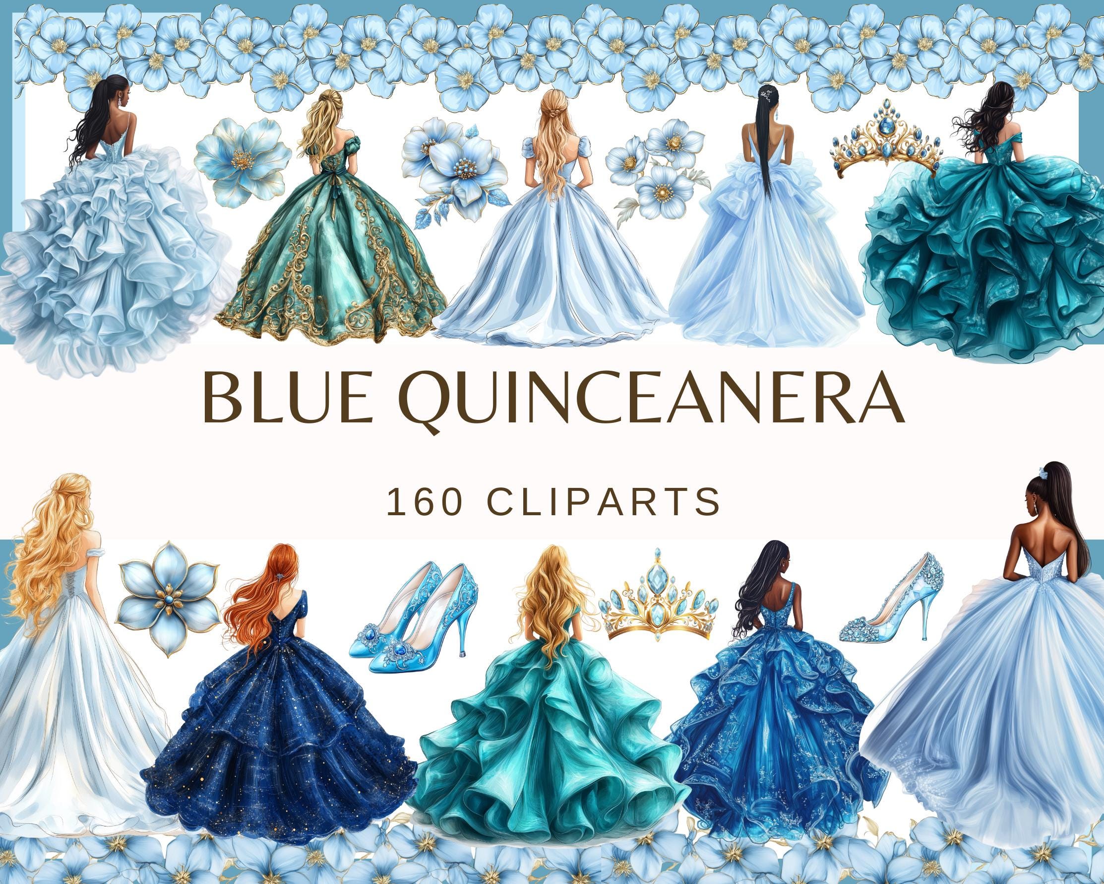 Vestido azul bebe México