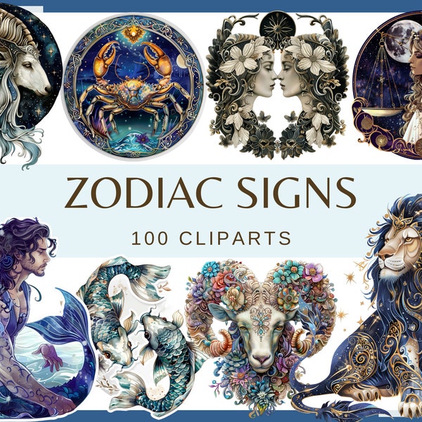 Zodiac Stickers - Etsy