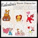 Spotted Book Character GROWING Bundle (includes Multiple Holiday ...