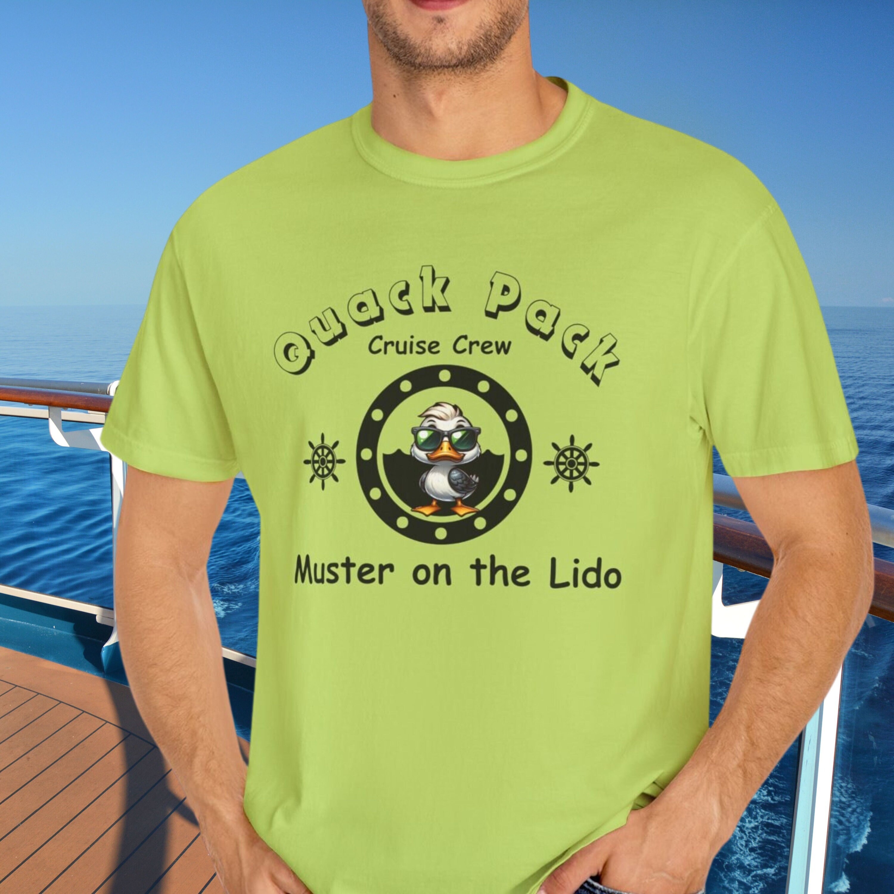 Cruise Vacation T-shirt, Group Cruise Ship Lido Quote Pun, Cruiser