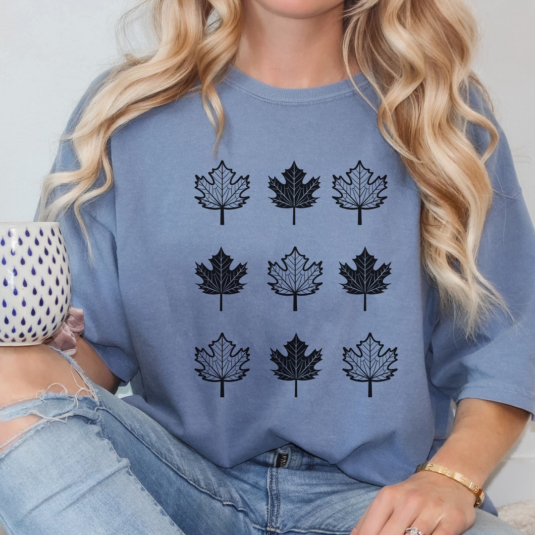 T-shirt with Maple Leaf main image 1