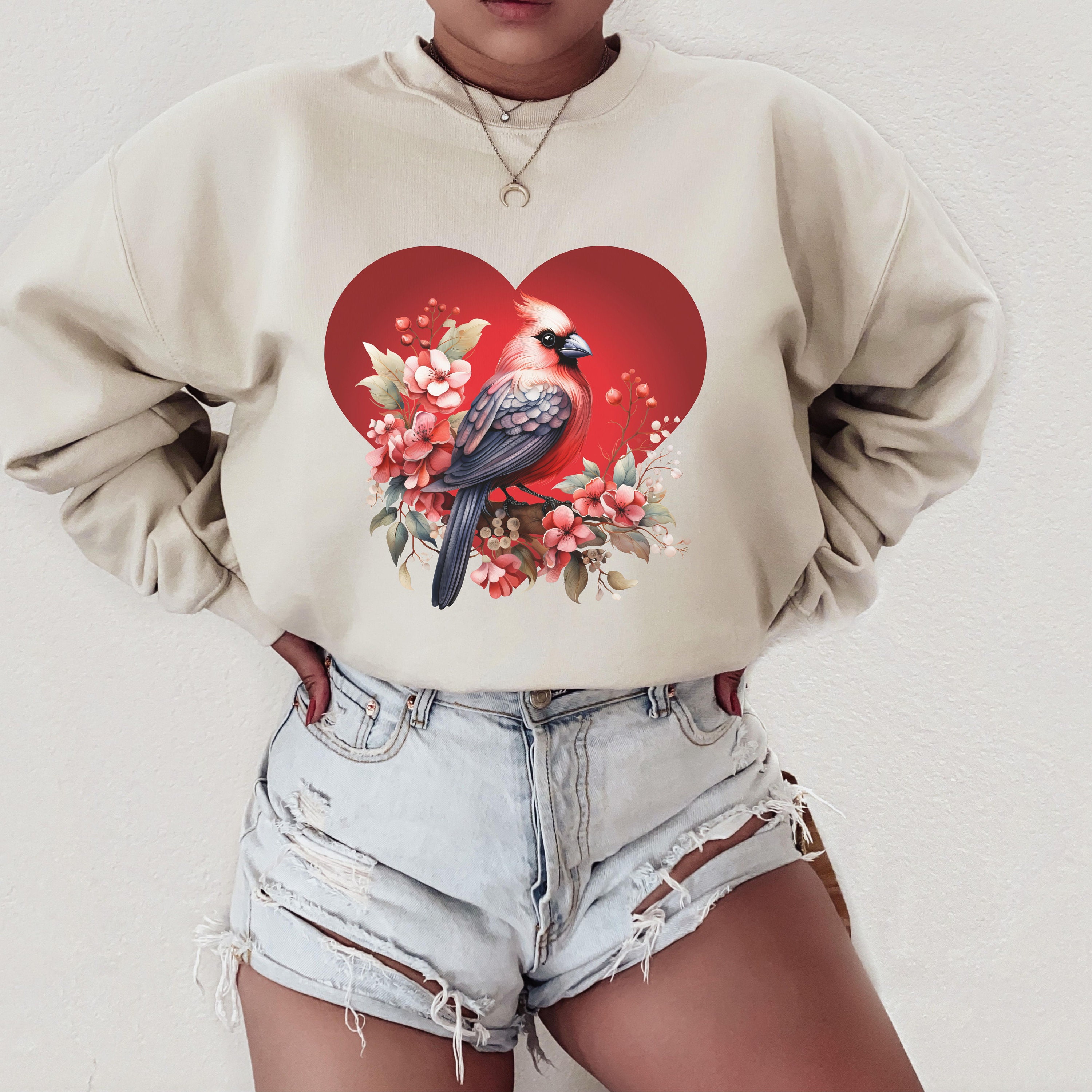 Sweat à Zip Cardinal Red Bird – Collection Noël Heirloom – Taille PS (Petites) – Occasion Très Bon état