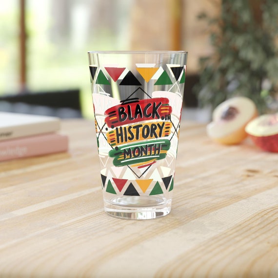 Black History 16oz Glass, Celebrate Black Leader Unique Tumbler, Colorful  Home Decor Kitchen Dishes, Party Favor Matching Family Group Gift - Etsy