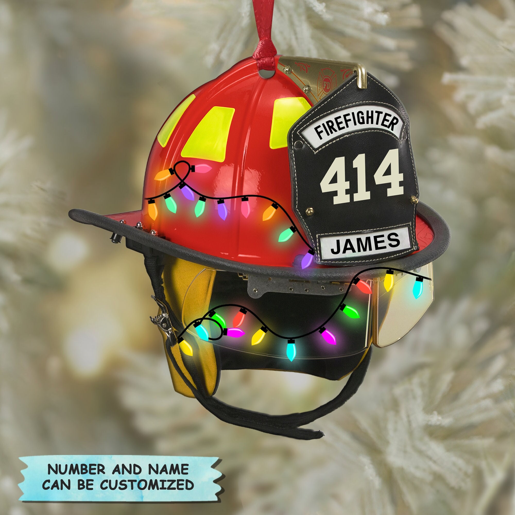 AFFM Helmet Keychain - Fallen Fire Fighter Memorial