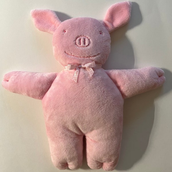 Handsewn Piggy Plushie Stuffed Animal