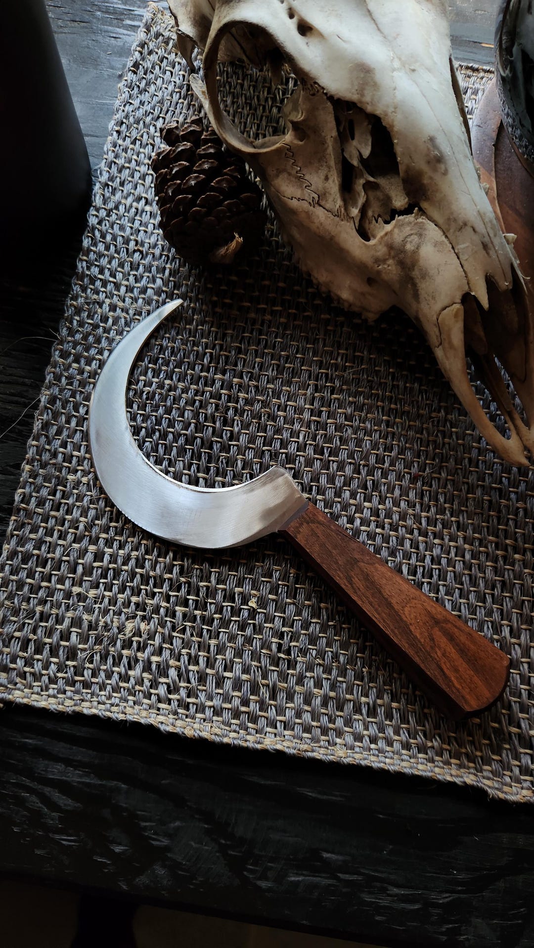 Solid Color Sickle Hand-forged Stainless Steel Sickle! - Etsy